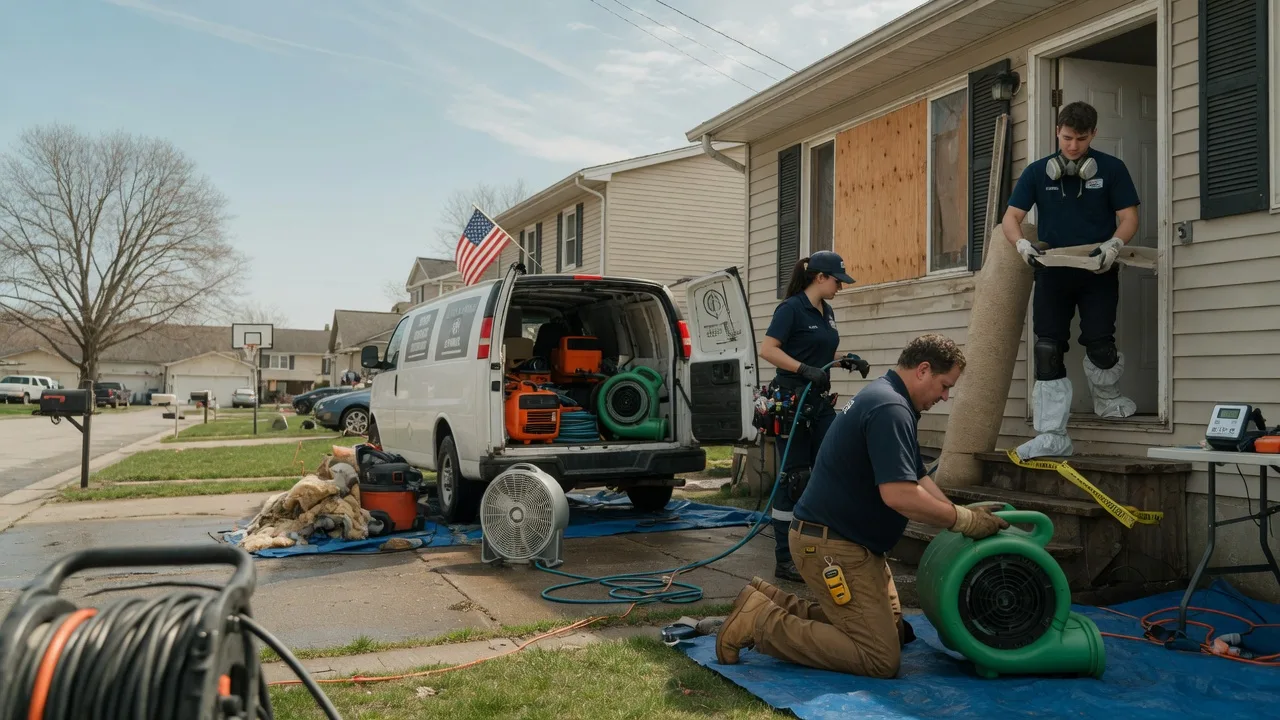 Water Damage Restoration in Frankenmuth, MI near me